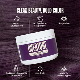 Ingrédients naturels du masque oVertone