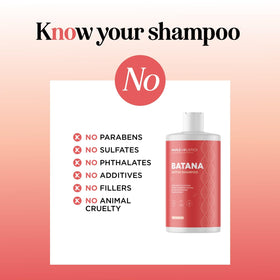 Ingrédients naturels du Shampooing Biotine & Huile de Batana
