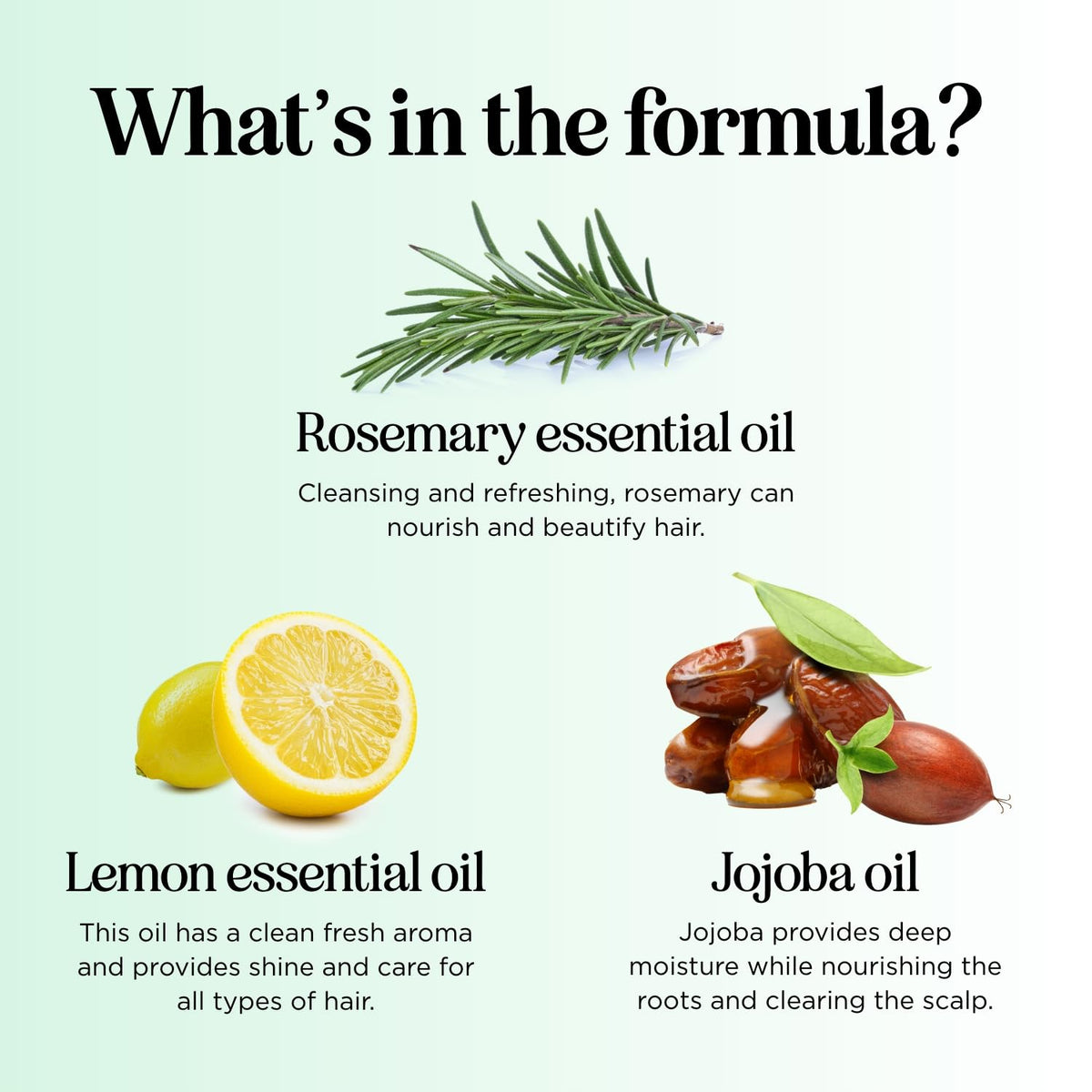 Ingrédients naturels du shampooing clarifiant
