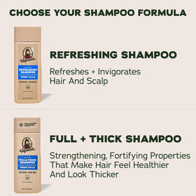 Ingrédients naturels du shampooing Dr. Squatch