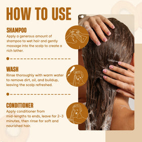 Ingrédients naturels du Shampooing et Après-Shampooing INFINA ESSENTIALS