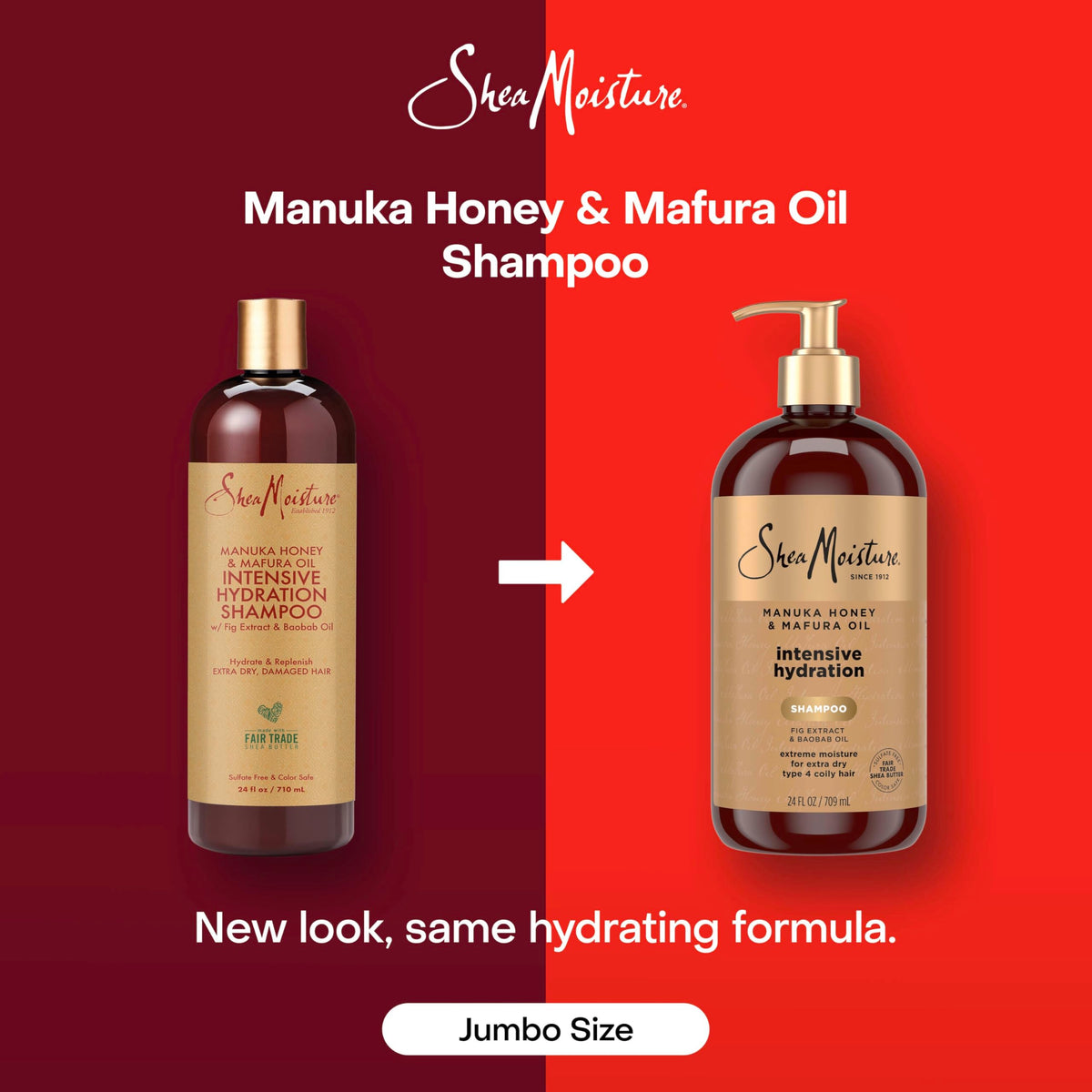 Ingrédients naturels du Shampooing Shea Moisture Miel Manuka