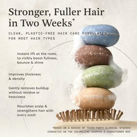 Ingrédients naturels du shampooing solide The Earthling Co.