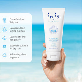 Inis lotion revitalisante 240g avec ingrédients naturels