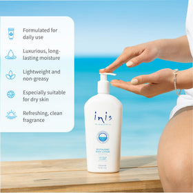 Inis lotion revitalisante avec fond marin
