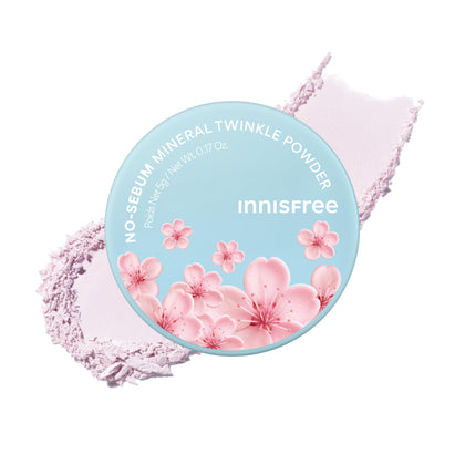 innisfree Poudre Minérale No Sebum Cerisier 100g vue de face