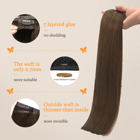Installation des extensions capillaires DOORES sur cheveux