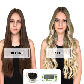 Installation des extensions capillaires DOORES sur un modèle