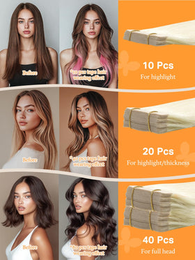 Installation des extensions de cheveux DOORES, démonstration