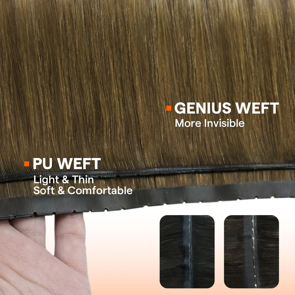 Installation des extensions de cheveux Full Shine avec des micro-perles
