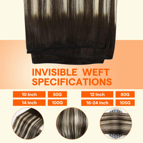 Installation des extensions de cheveux Full Shine sur un modèle