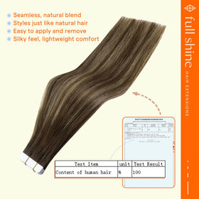 Installation des extensions de cheveux tape-in