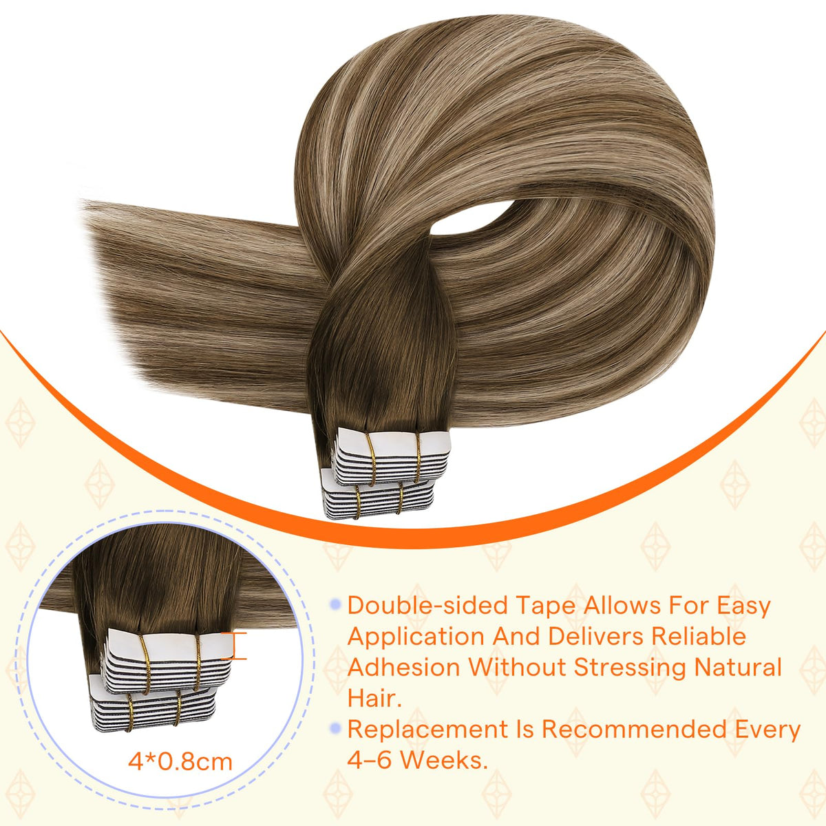 Installation des extensions Full Shine sur cheveux naturels