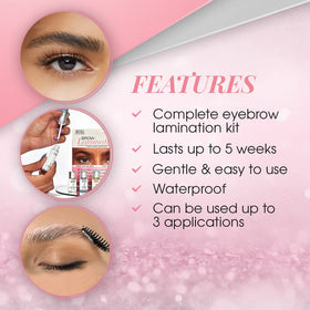Instructions d'application du Kit de Lamination des Sourcils Ardell