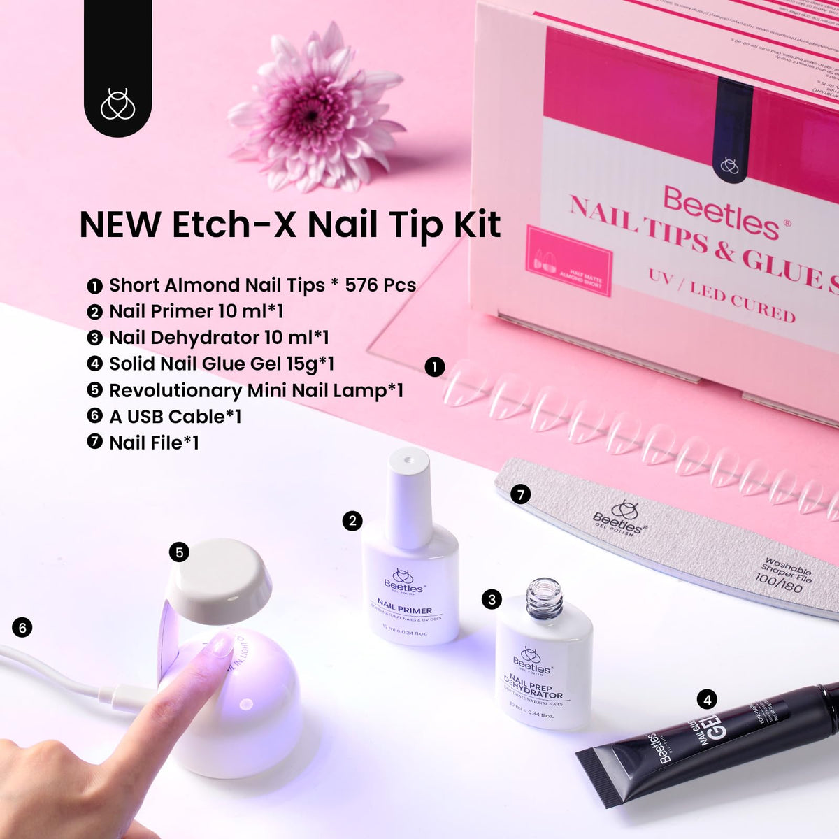 Instructions d'application pour le kit d'ongles gel beetles