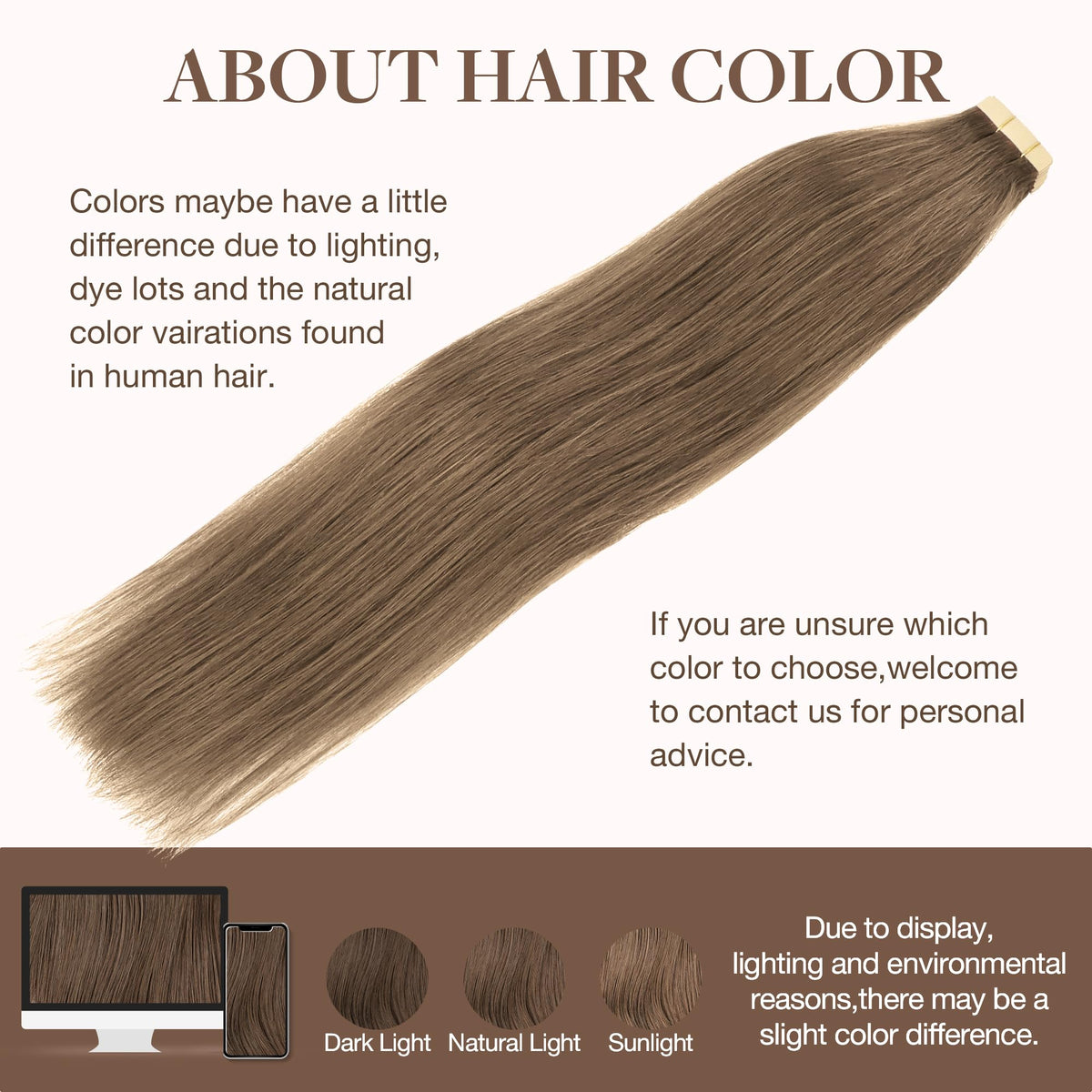 Instructions d'entretien pour les extensions de cheveux GOO GOO