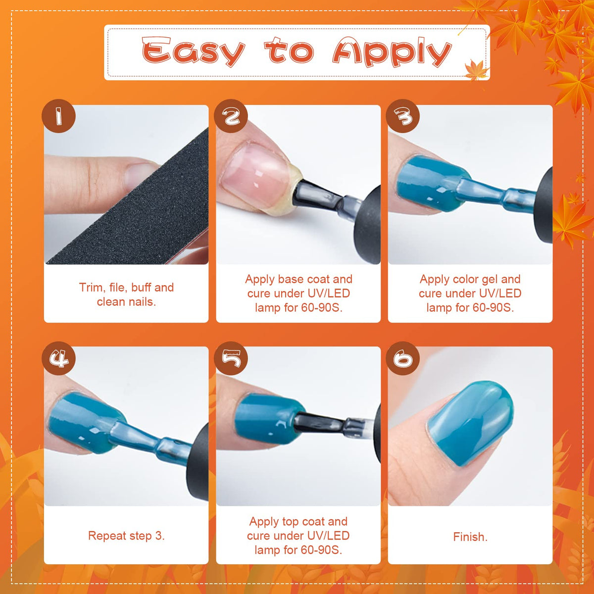 Instructions d'utilisation du kit de vernis JODSONE