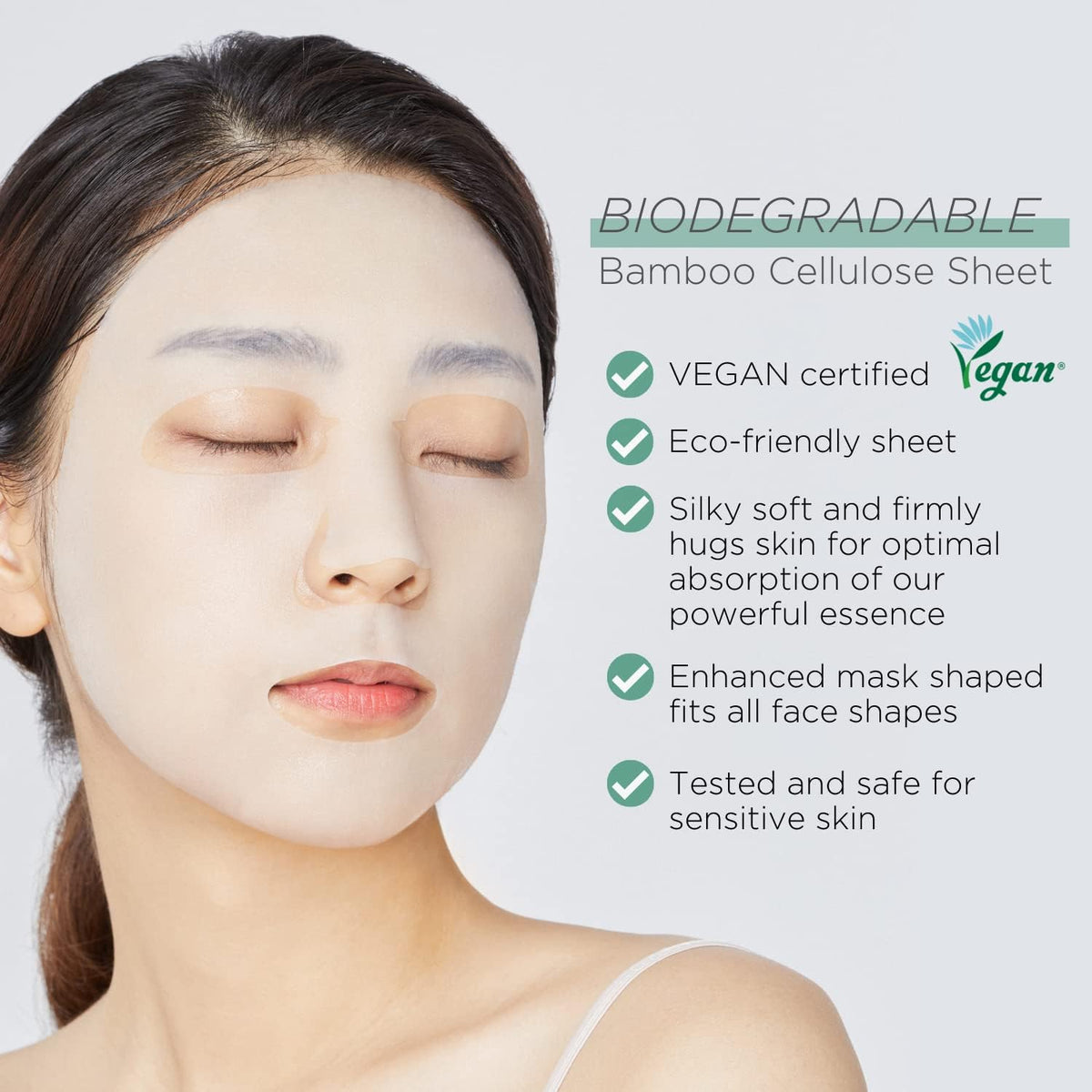 Instructions d'utilisation du masque MEDIHEAL sur l'emballage