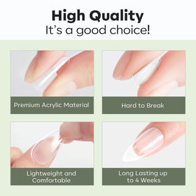 Instructions de pose des tips d'ongles modelones