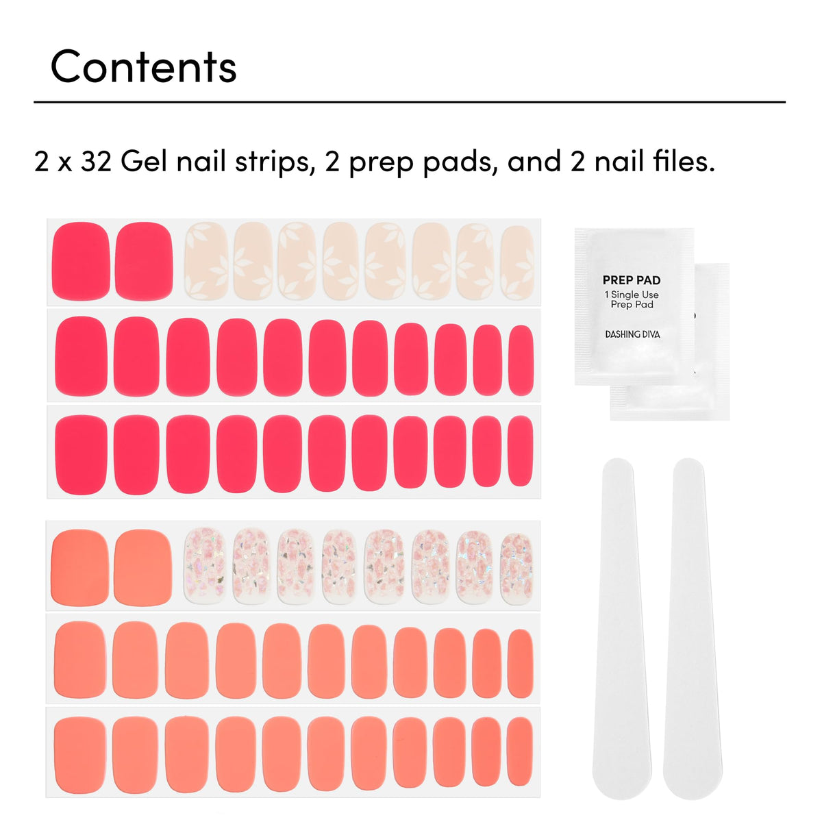 Instructions pour utiliser les bandes de vernis Dashing Diva