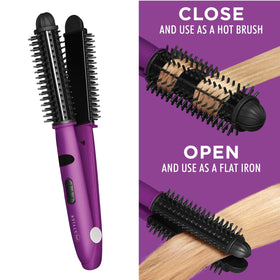 InStyler lisseur 4 en 1 montrant les réglages de chaleur