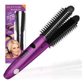 InStyler lisseur 4 en 1 vue de face avec brins ioniques