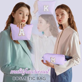 Intérieur de la pochette de maquillage YOOLIFE montrant son espace de rangement