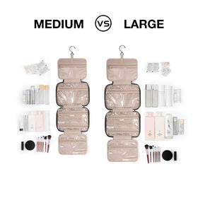 Intérieur de la trousse BAGSMART avec compartiments organisés