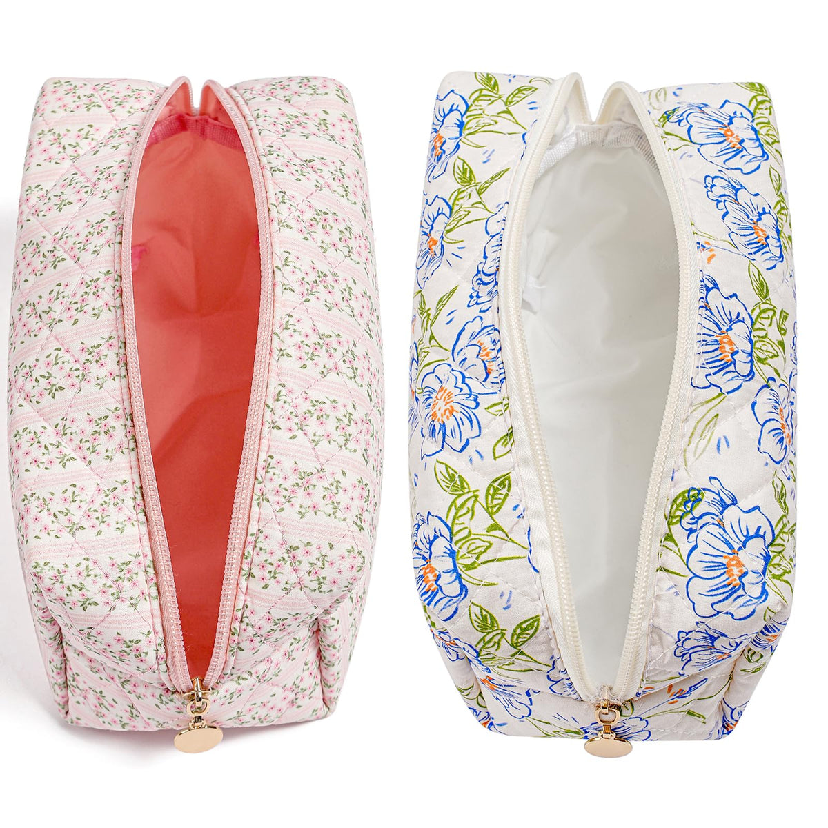 Intérieur de la trousse de maquillage HHQQWZ avec cosmétiques