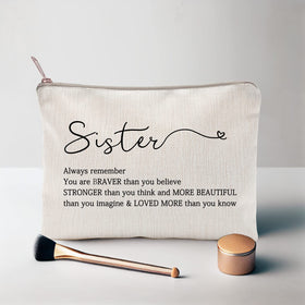 Intérieur de la trousse de maquillage LICOBG avec produits