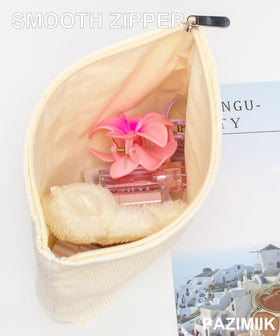 Intérieur de la trousse de maquillage PAZIMIIK avec toile structurée