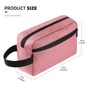 Intérieur de la trousse de toilette Icramsy avec compartiments