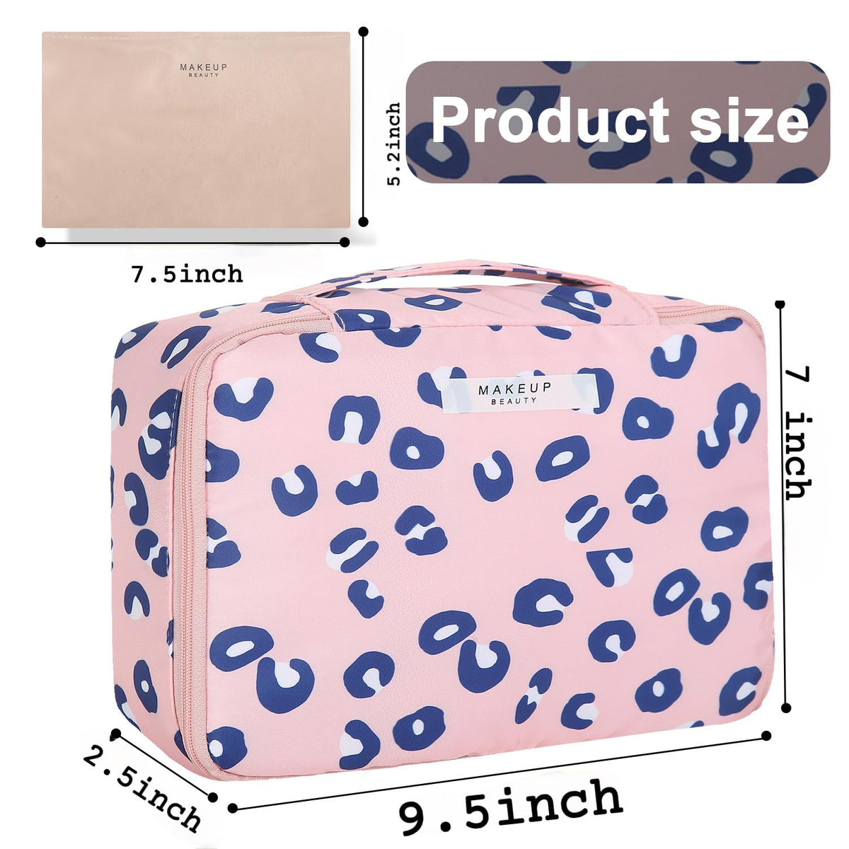 Intérieur de la trousse Queboom montrant les compartiments