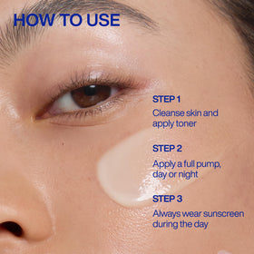 IOPE Expert Retinol RX 1% Sérum en contexte d'utilisation sur peau