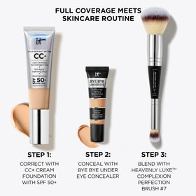 IT Cosmetics Bye Bye Under Eye Concealer 23.5 Medium Amber en ambiance beauté