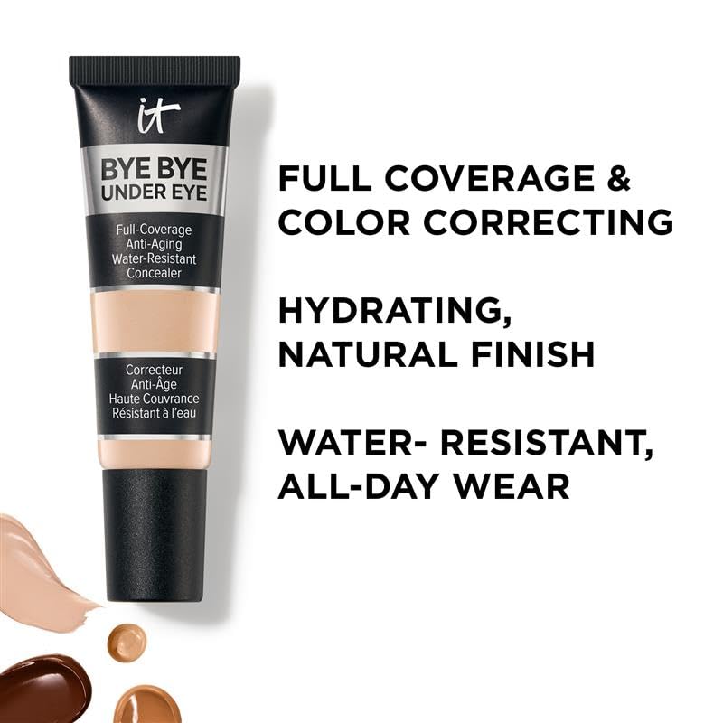 IT Cosmetics Bye Bye Under Eye Concealer texture crémeuse sur la main