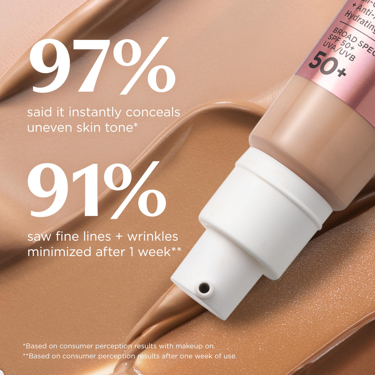 IT Cosmetics CC+ Cream Illumination SPF 50+ Light Medium back view