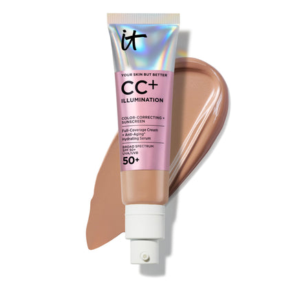 IT Cosmetics CC+ Cream Illumination SPF 50+ Tan (N) avant