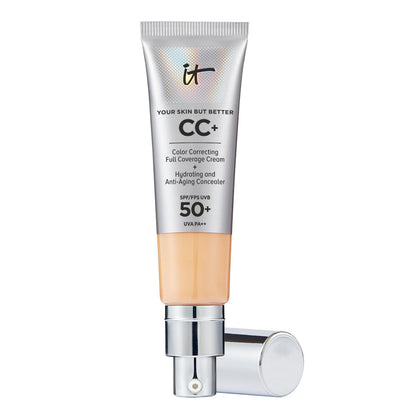 IT Cosmetics CC+ Cream Medium avant de l'appliquer sur la peau