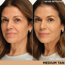 IT Cosmetics CC+ Cream Medium Tan texture sur la main