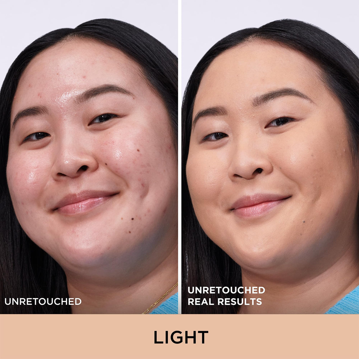 IT Cosmetics CC+ Cream Natural Matte Fond de Teint Mat SPF 40 - Clair (W) texture sur la peau