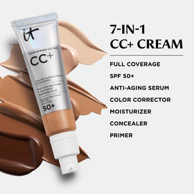 IT Cosmetics CC+ Cream SPF 50+ Teint Clair Cool 30 ml en gros plan