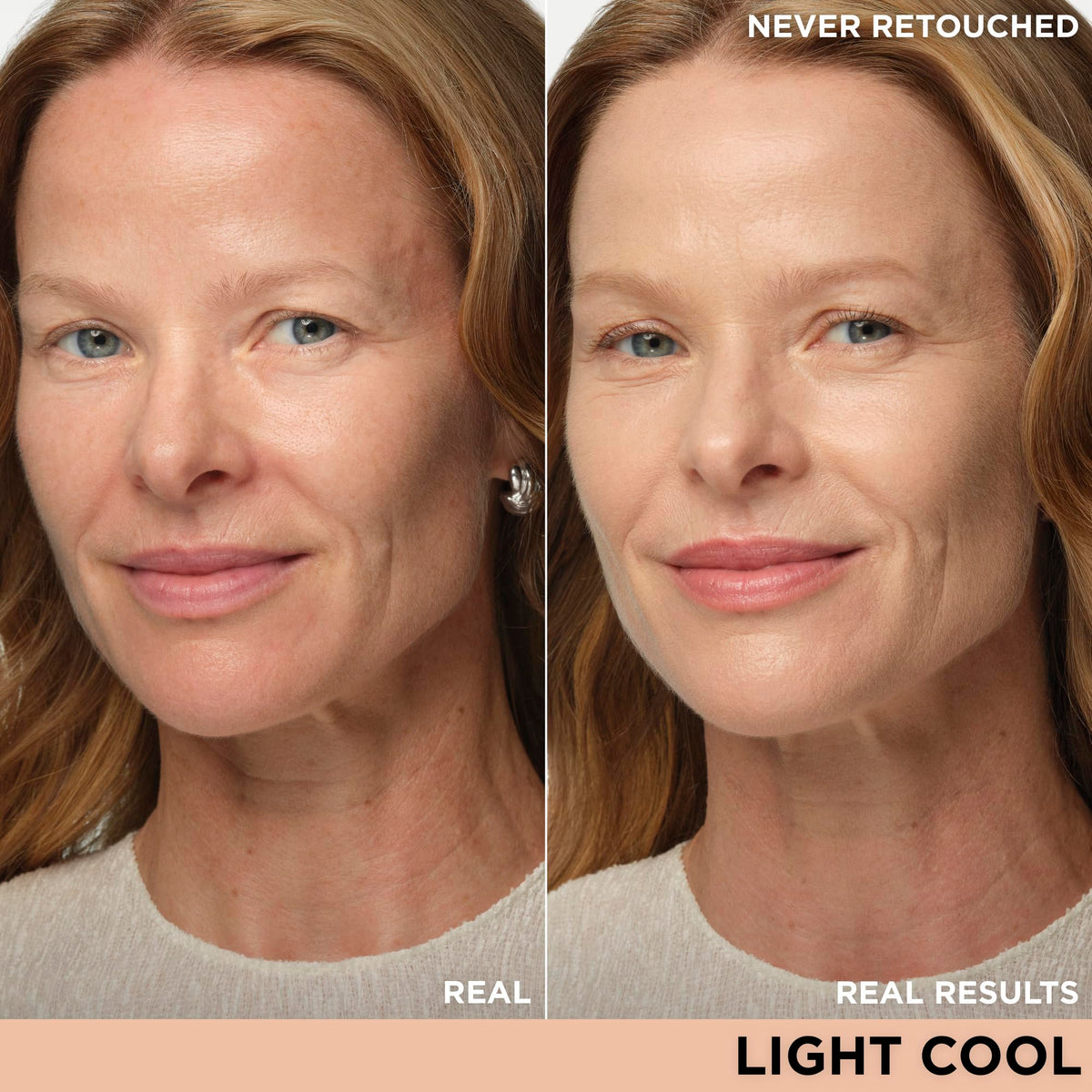 IT Cosmetics CC+ Cream SPF 50+ Teint Clair Cool 30 ml texture sur peau