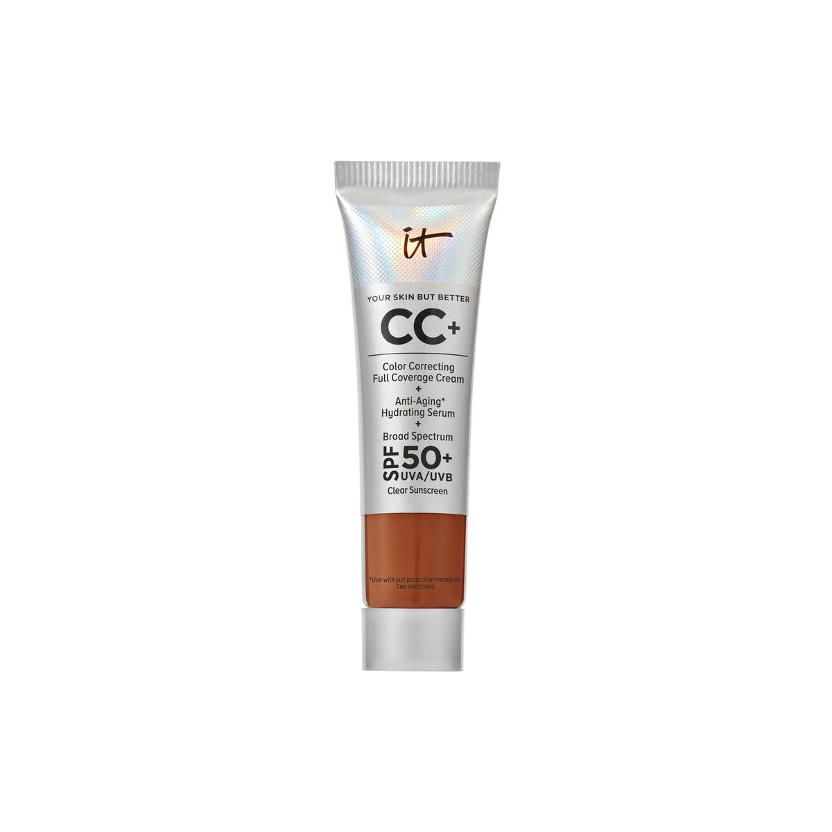 IT Cosmetics CC+ Cream Voyage Deep SPF 50+ tube vue avant