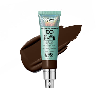 IT Cosmetics CC+ Crème Mat Naturel Deep Cool 1,08 fl oz vue de face