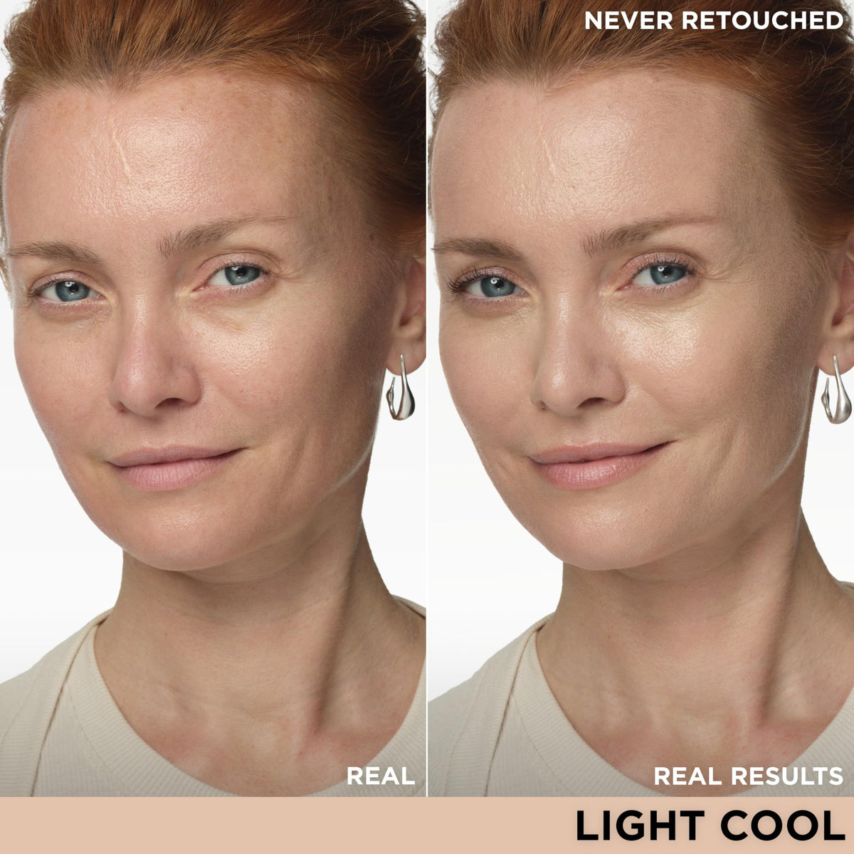 IT Cosmetics CC+ Nude Glow texture du fond de teint sur peau