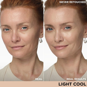 IT Cosmetics CC+ Nude Glow texture du fond de teint sur peau