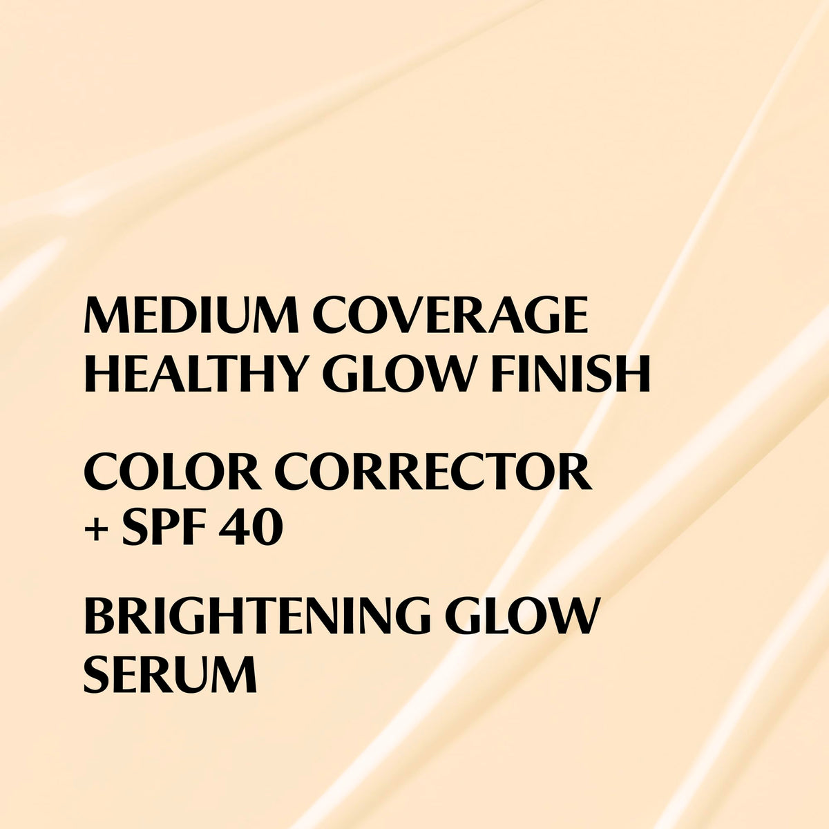 IT Cosmetics CC+ Nude Glow texture du produit sur le dos de la main