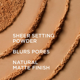 IT Cosmetics Poudre Fixante Bye Bye Pores application sur peau