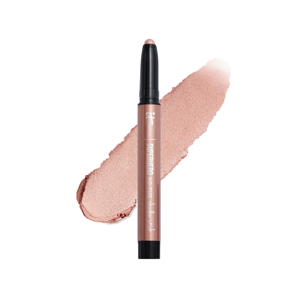 IT Cosmetics Superhero crayon à paupières couleur rose doré perle avant